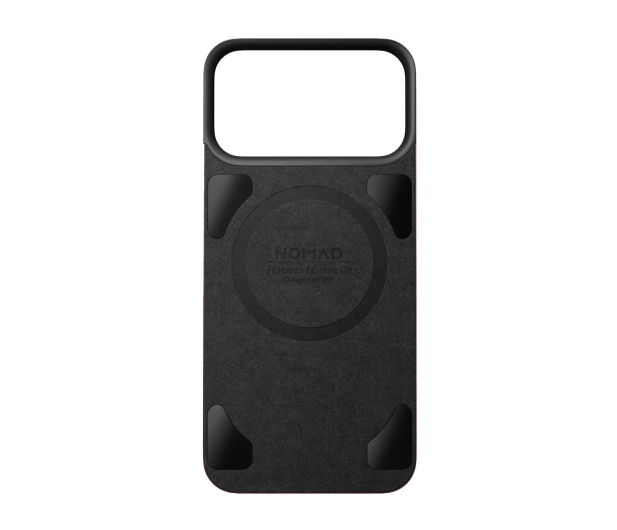 Nomad Magnetic Leather Back iPhone 18 Pro / 17 Pro MagSafe (burgun - 1586590 - zdjęcie 4